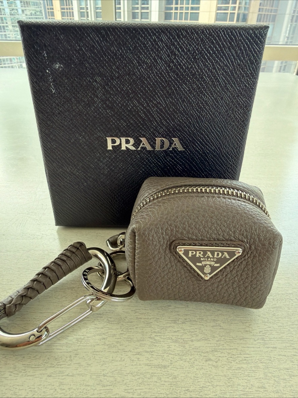 Prada Leather Pouch Bag Charm - Picture 7 of 8